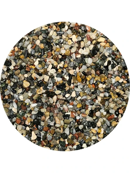 CrystalPro River Sand 12 kg  3-5 mm Natural Tüm Akvaryumlar için Doğal Dere Kumu - Resim 2