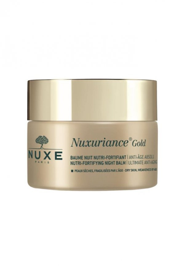 NUXE Nuxuriance Gold Nutri-Fortifying Night Balm 50 ml - Gece Kremi