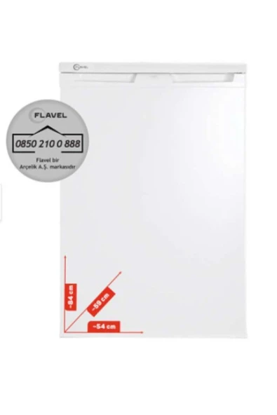 FLAVEL 1003 3 Bölmeli Derin Dondurucu - Resim 4