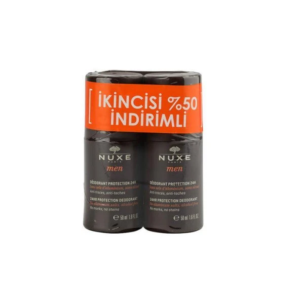 NUXE Men Deo 50 ml İKİLİ PAKET