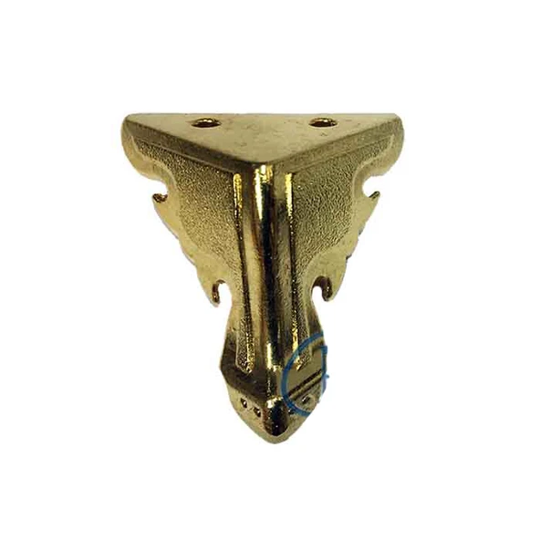 Kelebek Ahşap, Sunta Sandık Ayağı, Kutu Ayak 3,5 cm - Sarı ürün görseli 1