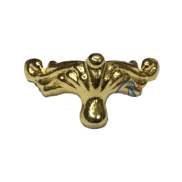 Köşe Etekli Sandık Ayağı, Kutu Ayak 1,5 cm - Sarı ürün görseli 1