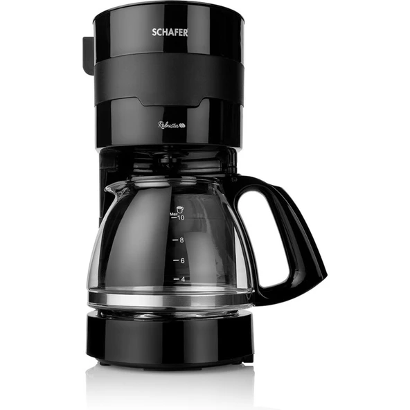 Schafer Robusta Filtre Kahve Makinesi - Siyah - 800 Watt - Resim 2