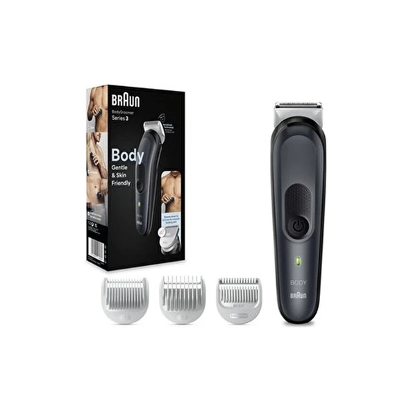 Braun Bodygroomer 3 BG 3350 Vücut Bakım Seti - Resim 10