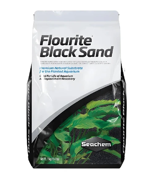 Seachem Flourite Black Sand 7 Kg ürün görseli 1