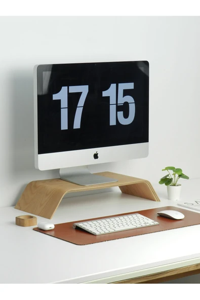 Fagus Wood Monitör Standı (kayın) - Resim 2