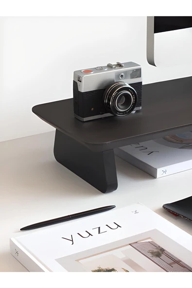 Fagus Wood Bilgisayar Yükseltici, Monitör Standı, Ahşap Ekran Yükseltici (CEVİZ) - Resim 7