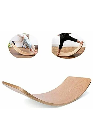 MontessoriMağazası Renkli Tahtalar Denge Tahtası ürün görseli 1