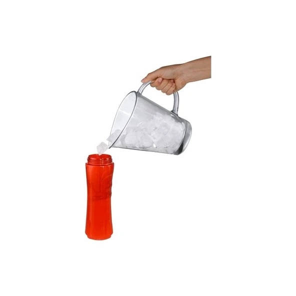 Vestel Mix & Go Blender - Kırmızı / 300 Watt - Resim 3