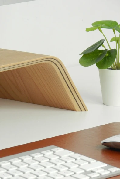 Fagus Wood Monitör Standı (kayın) - Resim 4