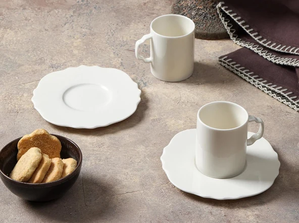 Porland Tide Alumilite 2 Kişilik Kahve Takımı 80cc ürün görseli 1