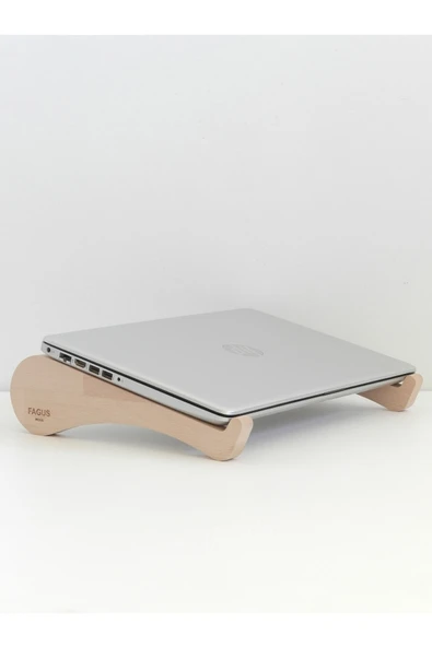 Fagus Wood Cosmo Laptop Standı - Resim 5