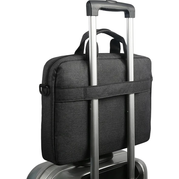 Lenovo Case 15.6" Toploader T210 Taşınabilir Bilgisayar Çantası Siyah GX40Q17229 - Resim 4