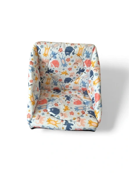 PetyMall Üç Fonksiyonlu Kedi Yatağı - Desenli Beyaz - Resim 3