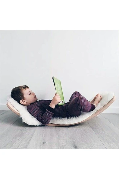 MontessoriMağazası Renkli Tahtalar Denge Tahtası - Resim 2