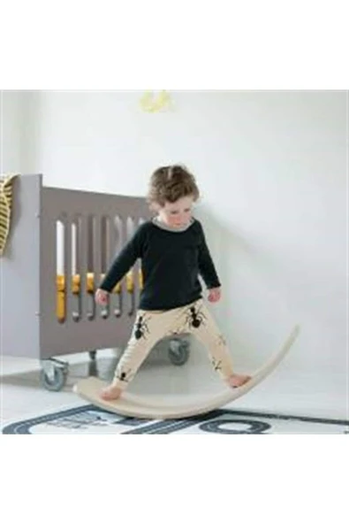 dünya kreş market Ahşap Renkli Denge Tahtası,balance Board,fit Board - Resim 2