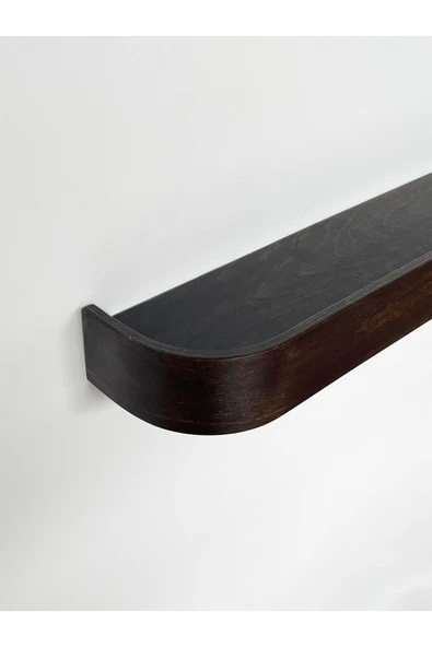 Fagus Wood Ahşap Doğal Masif Duvar Rafı - Resim 6