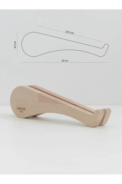 Fagus Wood Laptop Standı Ahşap Cosmo - Resim 2