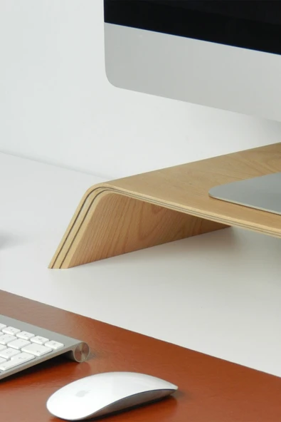 Fagus Wood Monitör Standı (kayın) - Resim 3