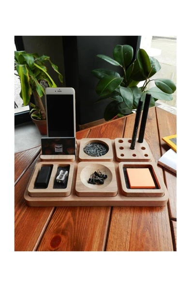 Fagus Wood Arayende Masa Düzenleyici - Resim 5