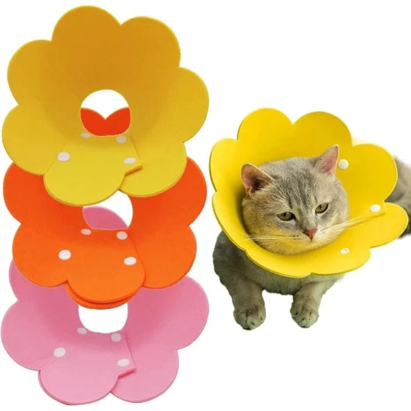 Evcil Hayvan Xl Boy Keçe Elizabeth Yakalığı - Resim 3