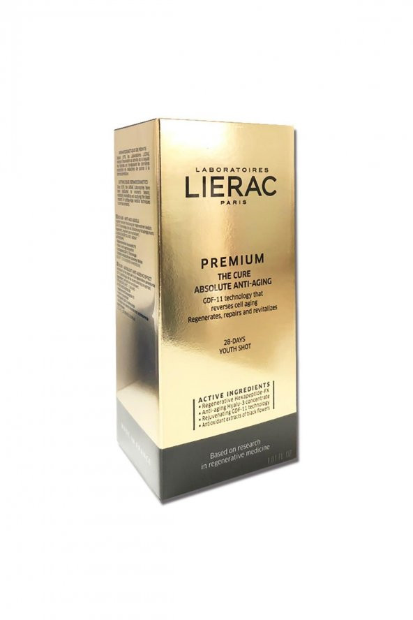 LIERAC Premium The Cure Absolute Anti-Aging Yaşlanma Karşıtı Bakım Kürü 30 ml