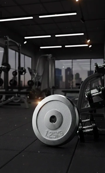 50 KG Dambıl Crom Dambıl 1,25 KG Ağırlık Plaka ürün görseli 1