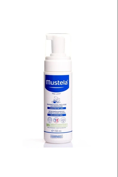 Mustela Yenidoğan Köpük Şampuanı 150 ml ürün görseli 1