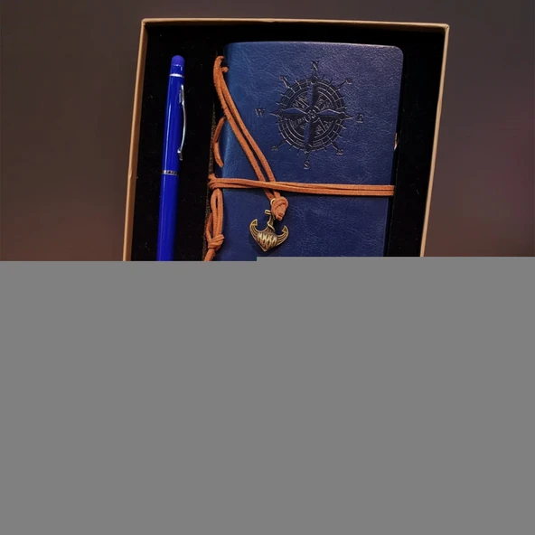 Pusula Defter Ve Tükenmez Kalem Set ürün görseli 1