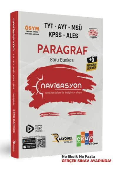 Tyt Ayt Msü Kpss Paragraf - Problemler Soru Bankası Seti (2 KİTAP) - Resim 2