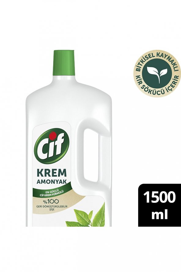 Cif Krem Amonyaklı Temizleyici 1500 ml - 1