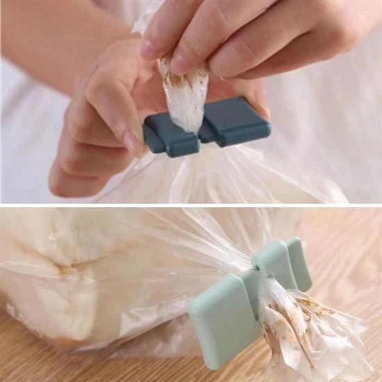 AMS NET®  6lı Hava Sızdırmaz Poşet Torba Ambalaj  Ve Paket Kıstırmalı Kapatma Klipsi - Resim 3