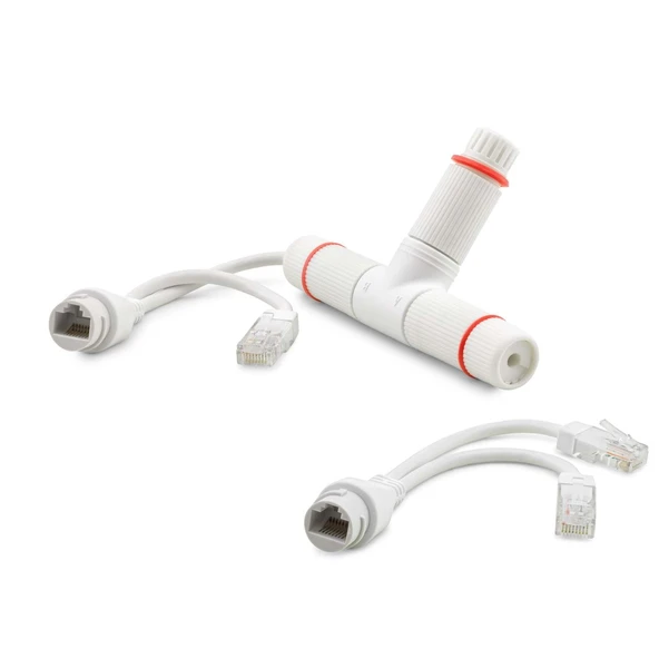 Ağ Kablolama Konnektör Poe Combıner Mux 2In1 Beyaz HDX5550 ürün görseli 1
