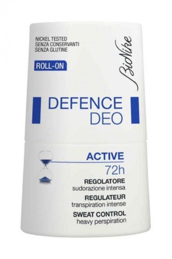 BIONIKE Defence Deo Active 72H Sweat Control Roll On 50 ml