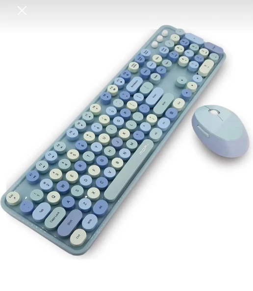 Tr Mofii Sweet Mavi Klavye Mause Set ürün görseli 1