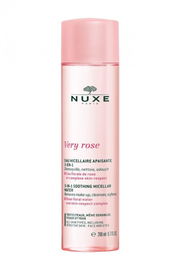 NUXE Very Rose 3-In-1 Soothing Micellar Water 200 ml