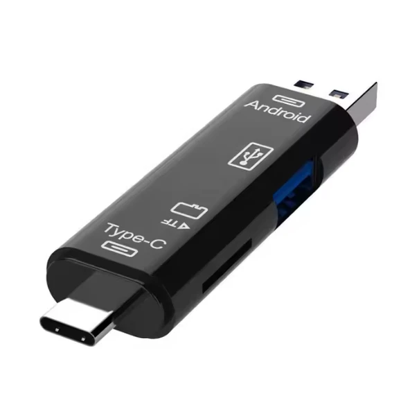 ZR824 Type-C 3 İn 1 Otg Smart Card Reader ürün görseli 1