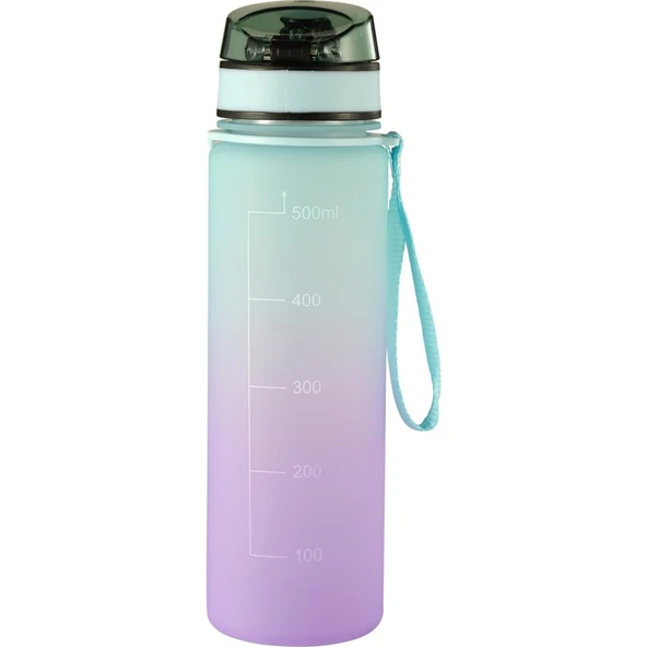 Lumin Su Matarası 500 ML Tritan Suluk Bpa Free Su Şişesi Suluk Water Bottle - Resim 3
