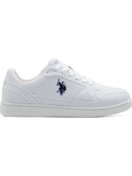 U.S.POLO ASSN DAMON 5FX BEYAZ COMFORT CASUAL ANATOMİK SPOR AYAKKABISI ürün görseli 1