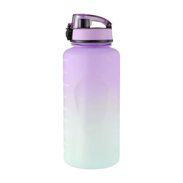Lumin Su Matarası 1,5 Litre Motivasyon Matarası Bpa Free Su Şişesi Suluk Water Bottle ürün görseli 1