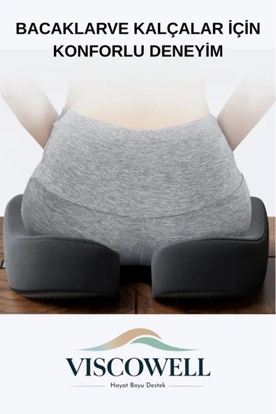 Ortopedik Koksiks Oturma Minderi Oturma Simidi Koltuk Sandalye Minderi Kuyruk Sokumu Yastığı - Resim 5