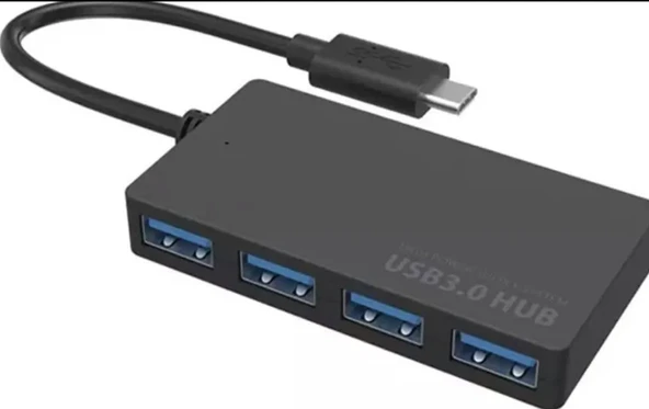 ZR424 Siyah 103U3 Type-C Usb 3.0 Hub ürün görseli 1
