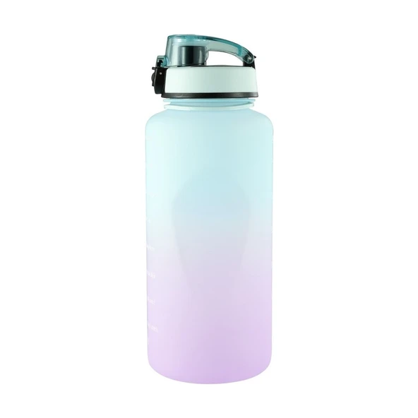 Lumin Su Matarası 1,5 Litre Motivasyon Matarası Bpa Free Su Şişesi Suluk Water Bottle ürün görseli 1