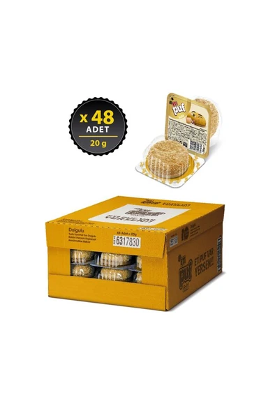 Puf Gold Tuzlu Karamel Dolgulu 20 g x 48 Adet ürün görseli 1