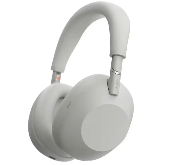 Sony WH-1000XM6 Gümüş Kulak Üstü Bluetooth Kulaklık ürün görseli 1