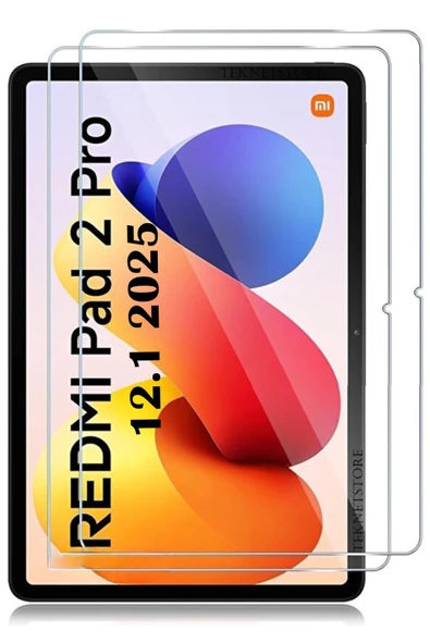 Xiaomi Redmi Pad 2 Pro 12.1" 2025 Ekran Koruyucu Nano Kırılmaz Şeffaf Esnek Koruma Tam Uyumlu ürün görseli 1