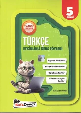 Kafadengi 5. Sınıf Türkçe Etkinlikli Ders Föyleri Kafa Dengi Yayınları - Resim 2