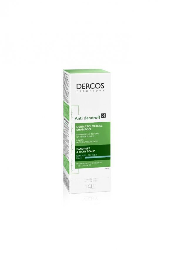 VICHY Dercos Anti-Pelliculaire (Anti-Dandruff) DS GRAS Normal to Oily Hair Shampoo 200 ml - Kepek (Normal, yağlı saç) - 2