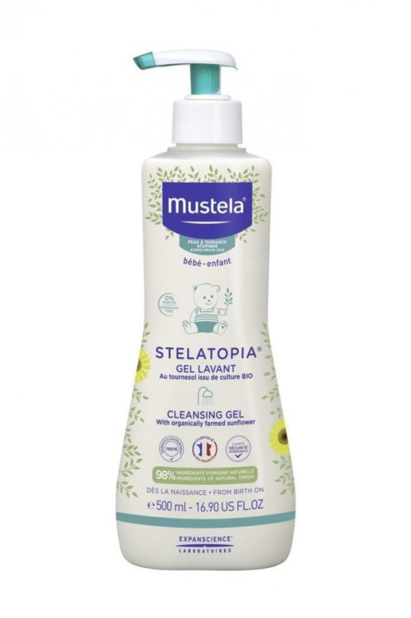 MUSTELA Stelatopia Cleansing Cream 500 ml