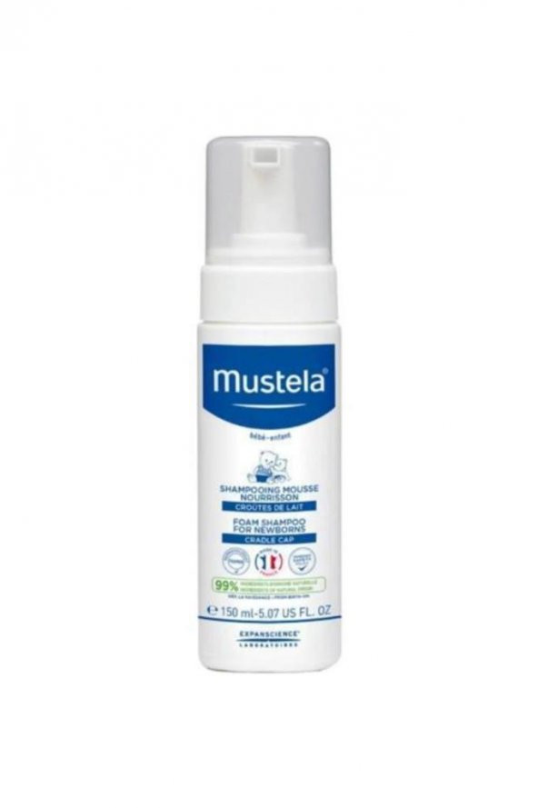 MUSTELA Foam Shampoo For Newborn 150 ml